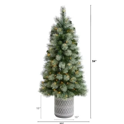 Pre-Lit Christmas Trees*The Holiday Aisle 4' 6