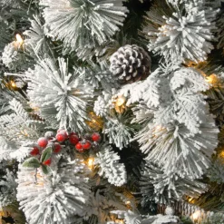 Pre-Lit Christmas Trees*The Holiday Aisle 7' 6