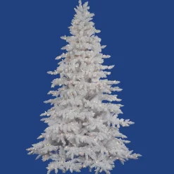 Pre-Lit Christmas Trees*The Holiday Aisle 6.5' Artificial Christmas Tree With 650 Dura-Lit Clear Lights With Stand