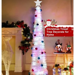 Pre-Lit Christmas Trees*The Holiday Aisle 59'' Artificial Christmas Tree