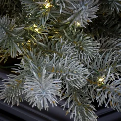 Pre-Lit Christmas Trees*The Holiday Aisle 4' Blue Pe Spruce Christmas Tree With 780 Lights
