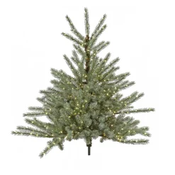 Pre-Lit Christmas Trees*The Holiday Aisle 4' Blue Pe Spruce Christmas Tree With 780 Lights