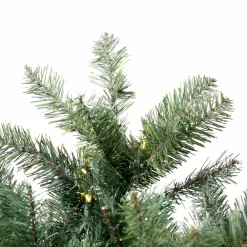 Pre-Lit Christmas Trees*The Holiday Aisle 8.5' Green Artificial Christmas Tree With 450 Warm White Led Lights With Stand