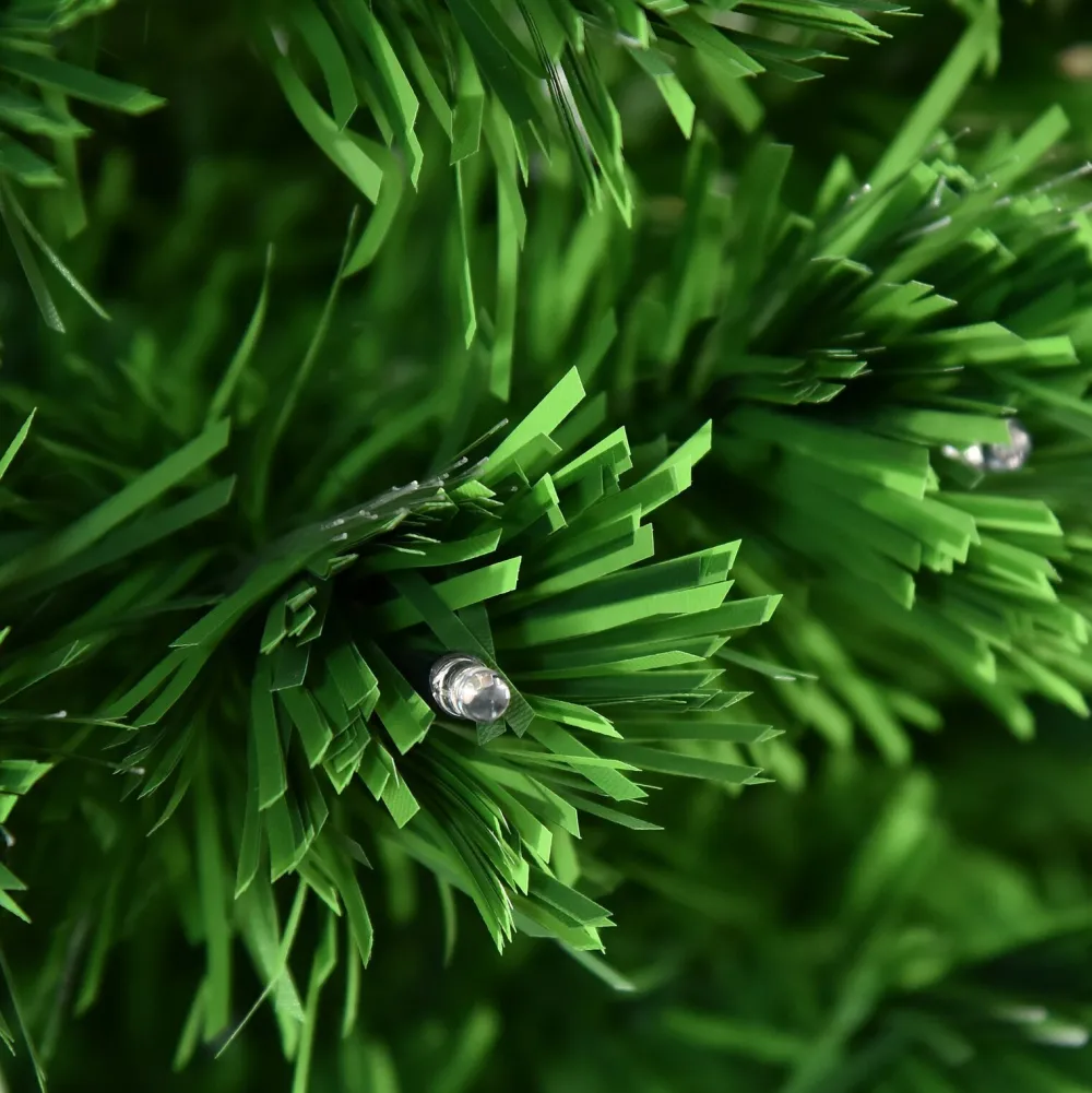 Pre-Lit Christmas Trees*The Holiday Aisle 5' Green Artificial Christmas Tree With 180 Multi-Colored Lights