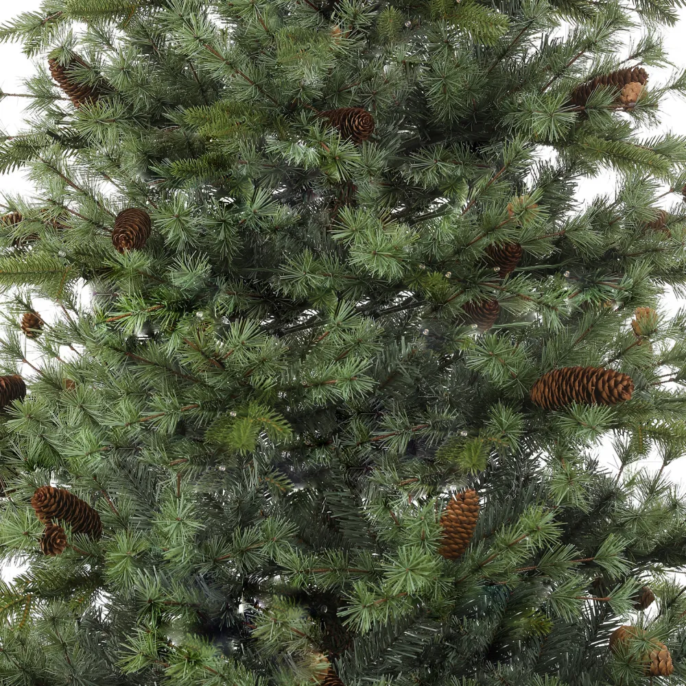 Pre-Lit Christmas Trees*The Holiday Aisle 7' Green Christmas Tree With 400 Led Lights