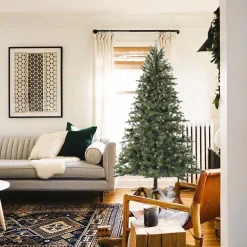 Pre-Lit Christmas Trees*The Holiday Aisle 7' Green Christmas Tree With 400 Led Lights