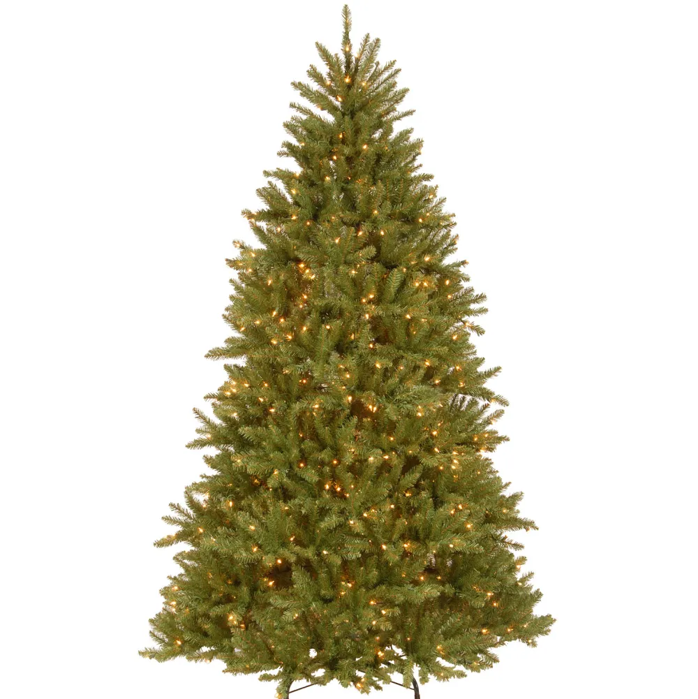Pre-Lit Christmas Trees*The Holiday Aisle 7.5' Green Fir Artificial Christmas Tree With 750 Clear/White Lights