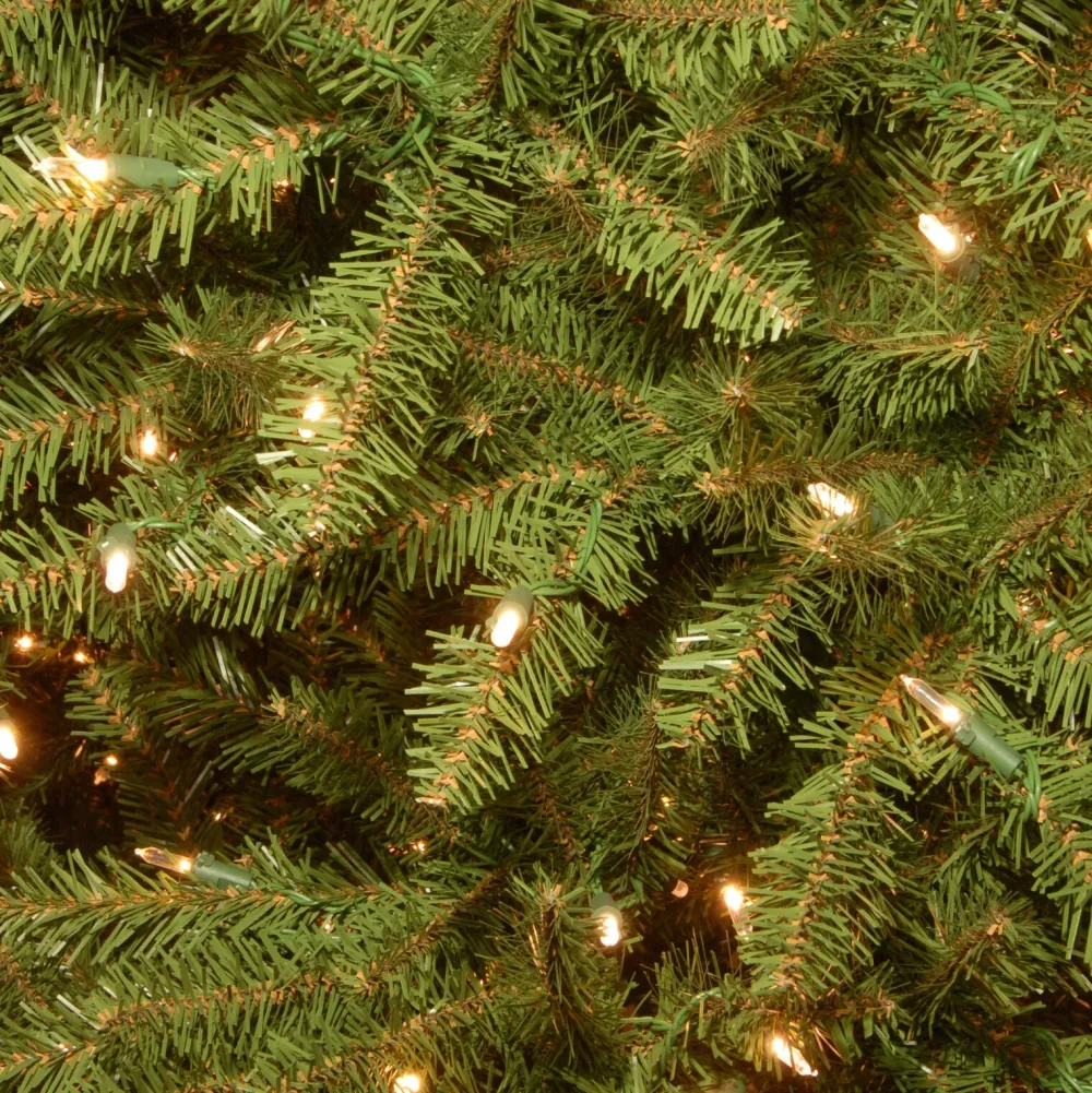 Pre-Lit Christmas Trees*The Holiday Aisle 7.5' Green Fir Artificial Christmas Tree With 750 Clear/White Lights