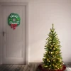 Pre-Lit Christmas Trees*The Holiday Aisle 4.5' Green Fir Artificial Christmas Tree With 150 Clear/White Lights