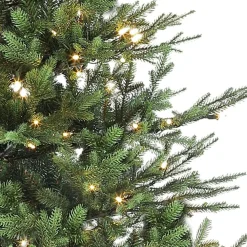 Pre-Lit Christmas Trees*The Holiday Aisle 9' Green Fir Trees Christmas Tree With 800 White Light