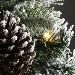 Pre-Lit Christmas Trees*The Holiday Aisle 2' Green Pine Artificial Christmas Tree With 35 Clear/White Lights
