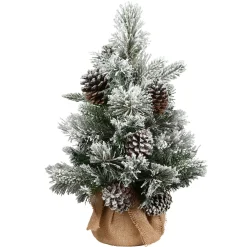 Pre-Lit Christmas Trees*The Holiday Aisle 2' Green Pine Artificial Christmas Tree With 35 Clear/White Lights