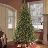 Pre-Lit Christmas Trees*Puleo International 7.5' Green Pine Christmas Tree With 600 Warm White Lights