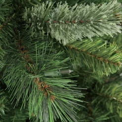 Pre-Lit Christmas Trees*Puleo International 7.5' Green Pine Christmas Tree With 600 Warm White Lights