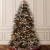 Pre-Lit Christmas Trees*The Holiday Aisle 9' Green Spruce Artificial Christmas Tree With 900 Clear/White Lights