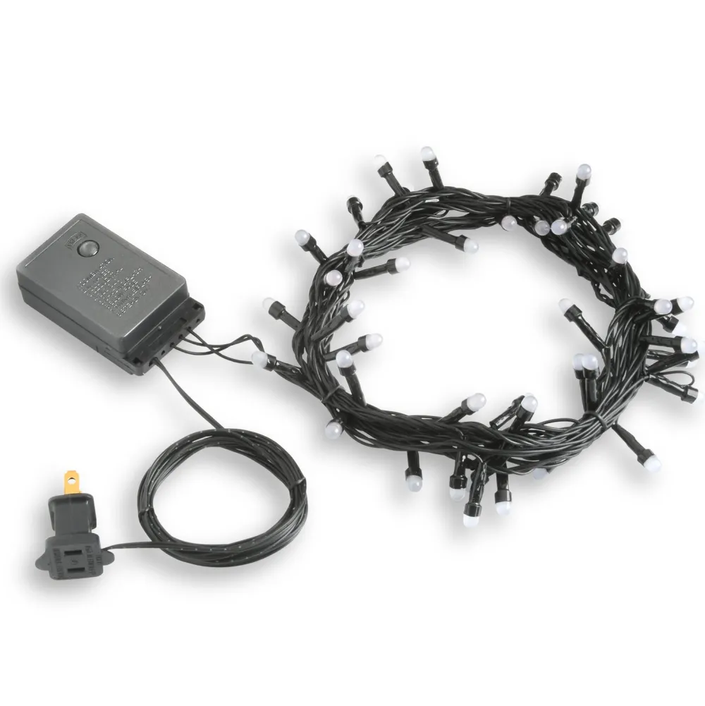 Pre-Lit Christmas Trees*The Holiday Aisle 4' H Black Artificial Fir Halloween Tree With 50 Led Lights