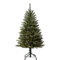 Pre-Lit Christmas Trees*Haute Decor 4' H Green Artificial Fir Christmas Tree With 200 Led Lights