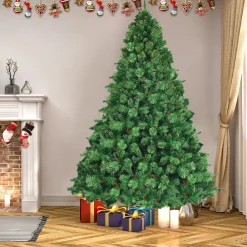 Pre-Lit Christmas Trees*The Holiday Aisle 8' H Green Christmas Tree With 700 Led Lights
