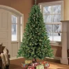 Pre-Lit Christmas Trees*The Holiday Aisle 6'6" H Green Fir Christmas Tree With 400 Lights