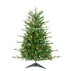 Pre-Lit Christmas Trees*Kurt Adler 3' H Green Pine Christmas Tree With 100 Led Lights