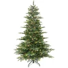 Pre-Lit Christmas Trees*The Holiday Aisle 90" H Green Pvc & Pe Blend Fir Christmas Tree With 600 Led Color Changing/Combination Lights