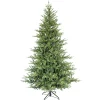 Pre-Lit Christmas Trees*The Holiday Aisle 90" H Green Realistic Artificial Spuce Christmas Tree With 1000 Lights