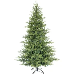 Pre-Lit Christmas Trees*The Holiday Aisle 90" H Green Realistic Artificial Spuce Christmas Tree With 1000 Lights