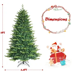 Pre-Lit Christmas Trees*The Holiday Aisle 84'' H Green Realistic Cashmere Christmas Tree With 540 Led Lights