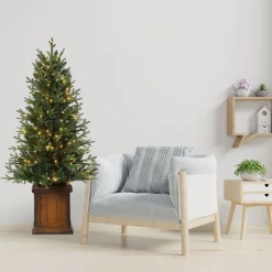 Pre-Lit Christmas Trees*Haute Decor 4'6