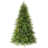 Pre-Lit Christmas Trees*The Holiday Aisle 108'' H Green Realistic Fir Christmas Tree With 1100 Led Color Changing/Combination Lights