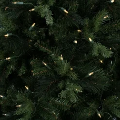 Pre-Lit Christmas Trees*The Holiday Aisle 78'' H Green Realistic Spruce Christmas Tree With 500 Led Lights
