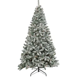 Pre-Lit Christmas Trees*The Holiday Aisle 90'' H Green Spruce Christmas Tree With 700 Led Lights