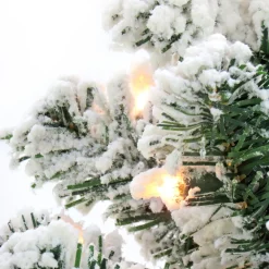 Pre-Lit Christmas Trees*The Holiday Aisle 90'' H Green Spruce Christmas Tree With 700 Led Lights