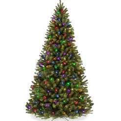 Pre-Lit Christmas Trees*The Holiday Aisle 6' H Green Tree Family Christmas Tree 250 Lights Led