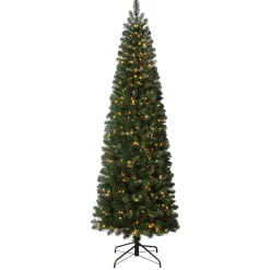Pre-Lit Christmas Trees*Haute Decor 7'6