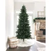 Pre-Lit Christmas Trees*The Holiday Aisle 7' H Slender Green Artificial Fir Christmas Tree With 450 Led Lights