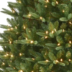 Pre-Lit Christmas Trees*The Holiday Aisle 12' H Slender Green Pine Christmas Tree With 800 Lights