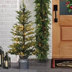 Pre-Lit Christmas Trees*Andover Mills 4'4