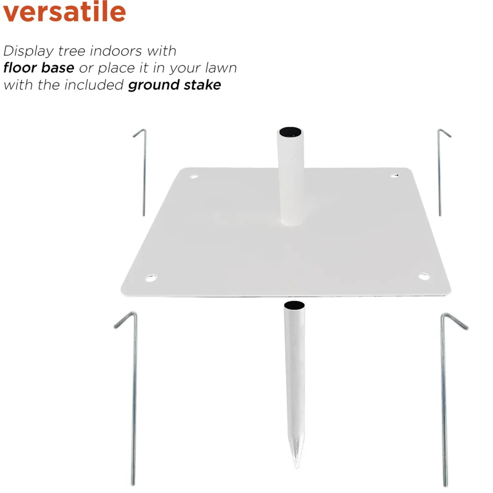 Pre-Lit Christmas Trees*The Holiday Aisle 5' H Slender Silver Cedar Christmas Tree With 180 Led Lights