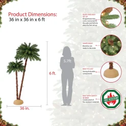 Pre-Lit Christmas Trees*Bay Isle Home 72