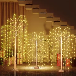 Pre-Lit Christmas Trees*The Holiday Aisle 70.8'' Led Lighted Artificial Christmas Tree