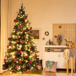 Pre-Lit Christmas Trees*The Holiday Aisle 6' Lighted Artificial Christmas Tree