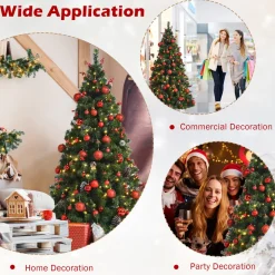 Pre-Lit Christmas Trees*The Holiday Aisle 6' Lighted Artificial Christmas Tree
