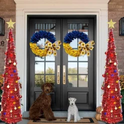 Pre-Lit Christmas Trees*The Holiday Aisle 30'' Lighted Artificial Christmas Tree