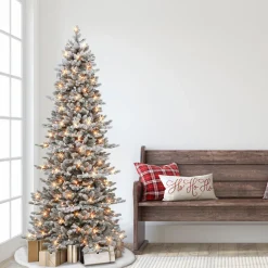 Pre-Lit Christmas Trees*The Holiday Aisle 6.5' Lighted Artificial Fir Christmas Tree