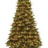 Pre-Lit Christmas Trees*The Holiday Aisle 108'' Lighted Artificial Fir Christmas Tree