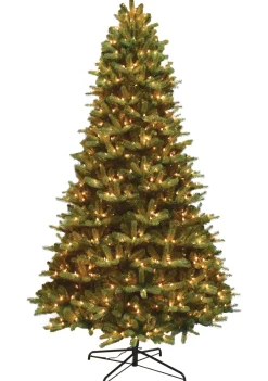 Pre-Lit Christmas Trees*The Holiday Aisle 108'' Lighted Artificial Fir Christmas Tree