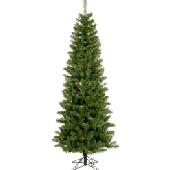 Pre-Lit Christmas Trees*The Holiday Aisle 66'' Lighted Artificial Pine Christmas Tree - Stand Included