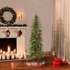 Pre-Lit Christmas Trees*The Holiday Aisle 6' Lighted Artificial Pine Christmas Tree - Stand Included
