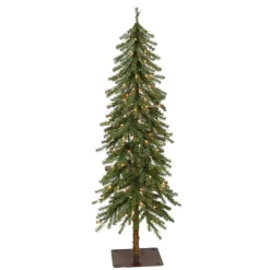 Pre-Lit Christmas Trees*The Holiday Aisle 6' Lighted Artificial Pine Christmas Tree - Stand Included